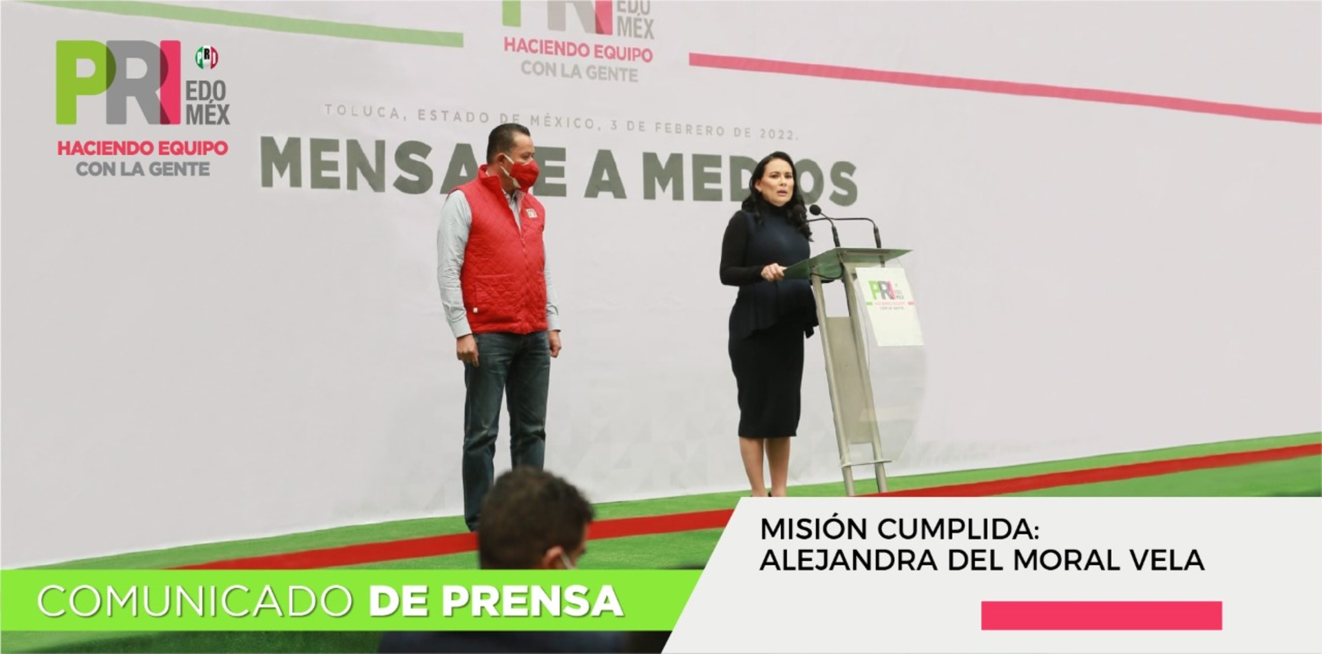 MISIÓN CUMPLIDA ALEJANDRA DEL MORAL VELA PRIEDOMEX