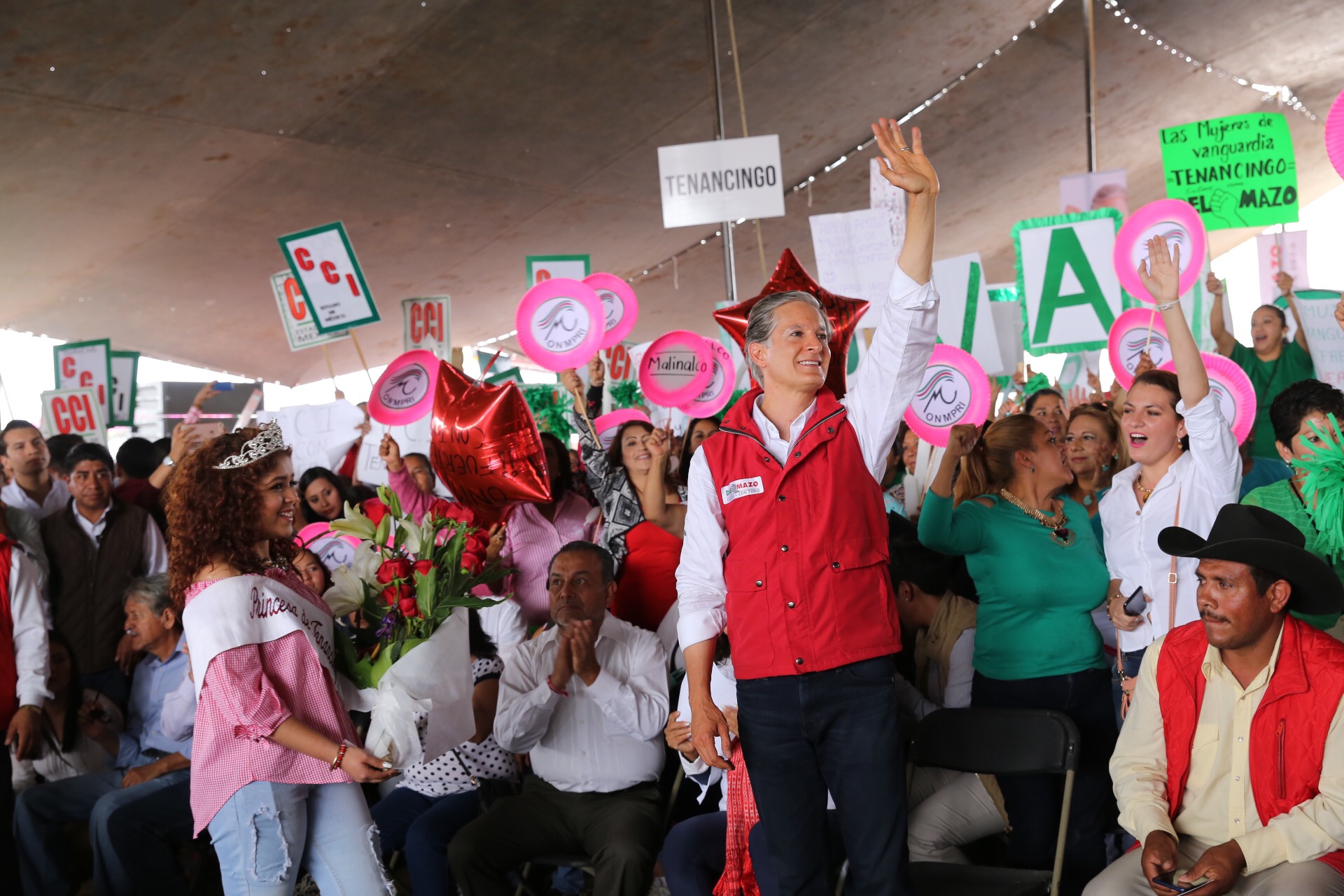 Visita Alfredo Del Mazo Toluca y Tenancingo PRIEDOMEX
