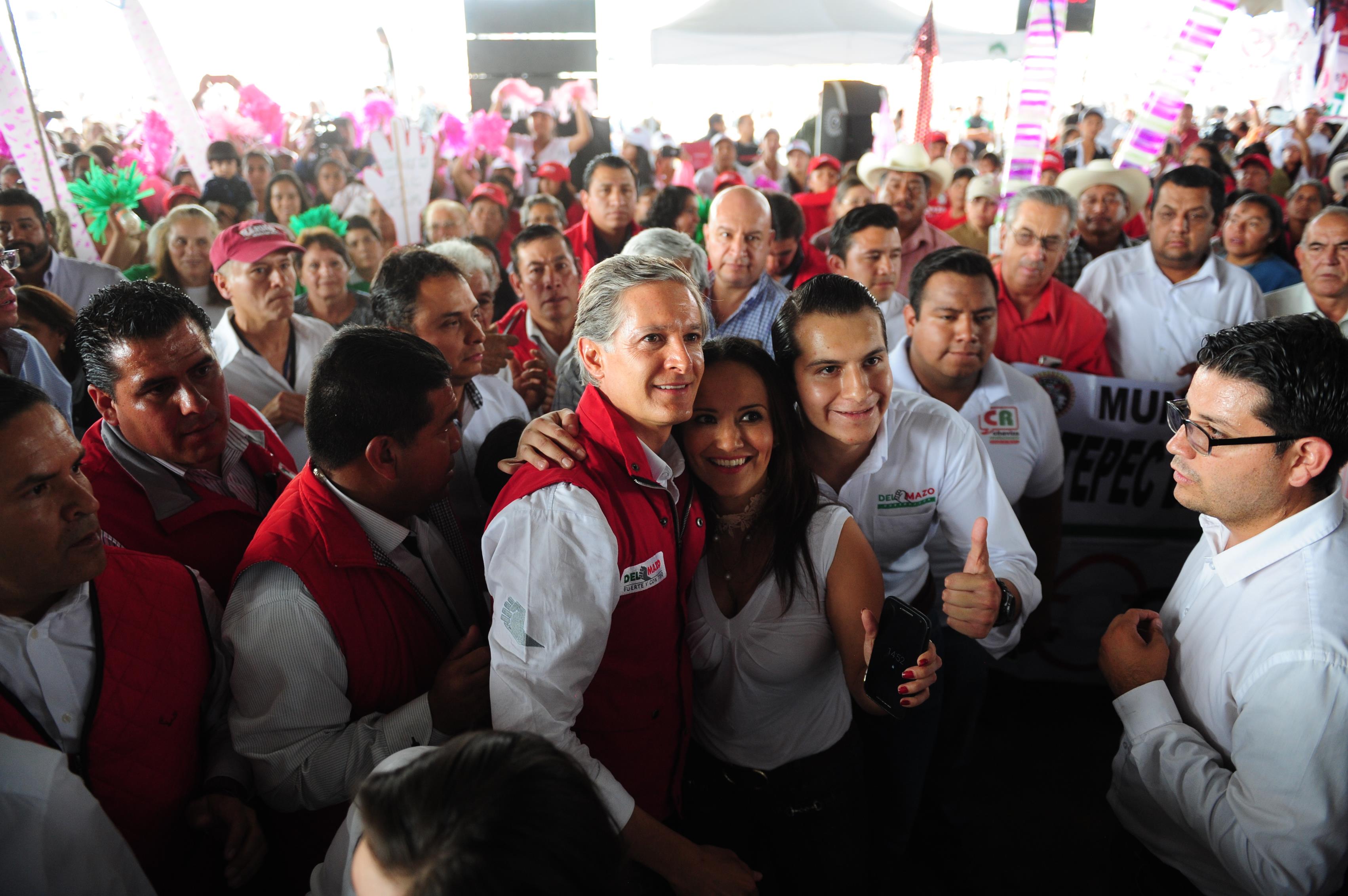 Visita Alfredo Del Mazo Toluca y Tenancingo PRIEDOMEX