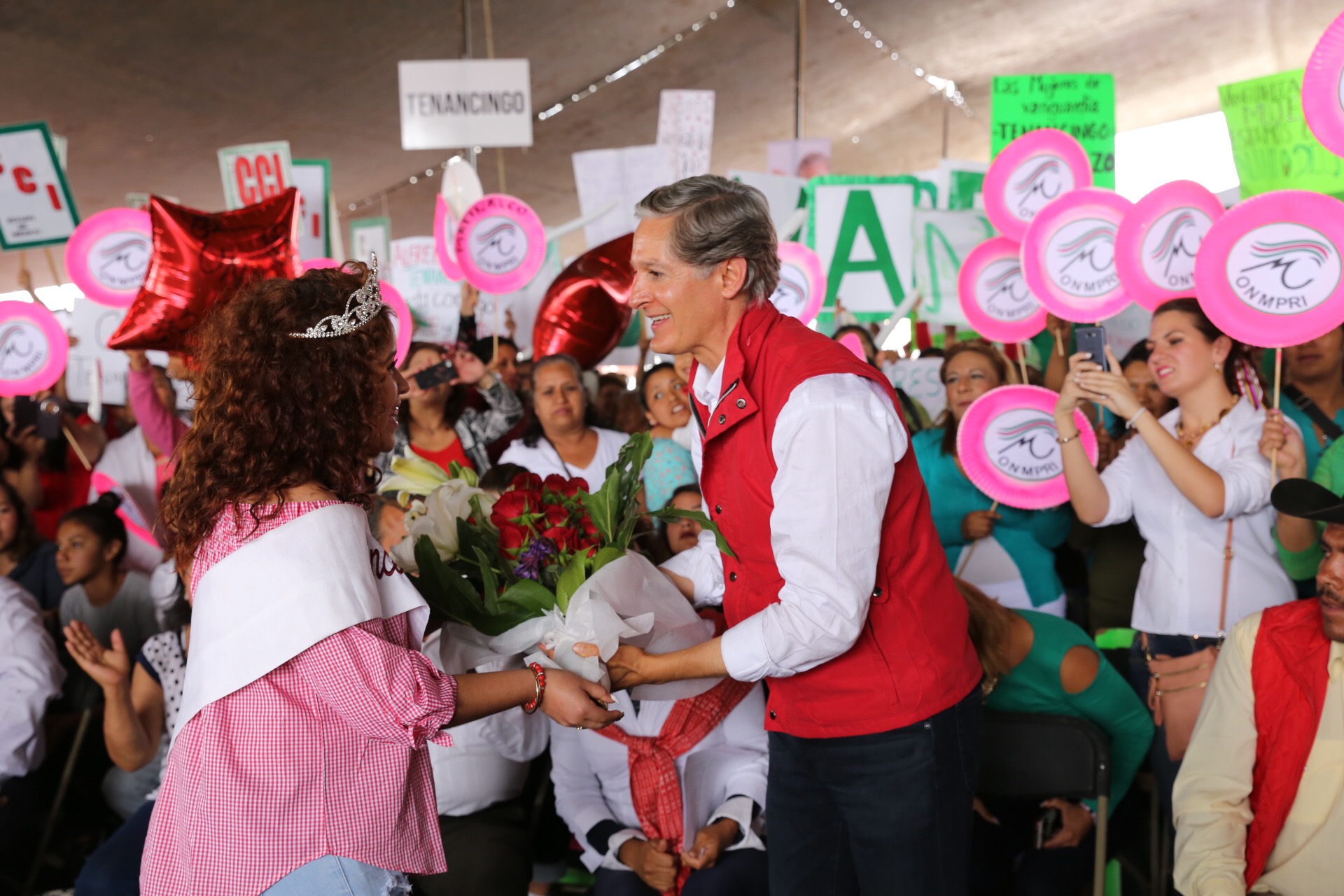 Visita Alfredo Del Mazo Toluca y Tenancingo PRIEDOMEX