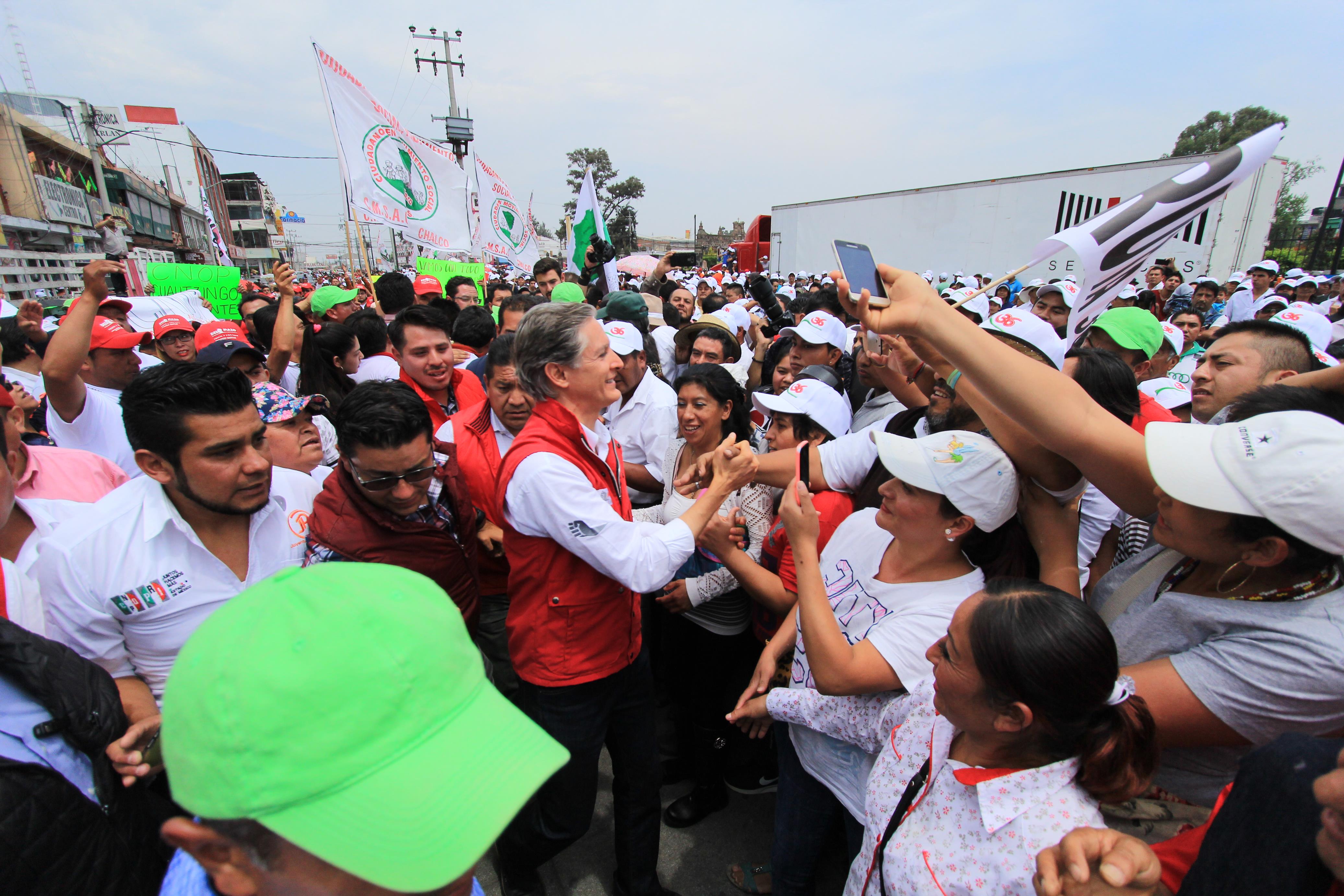 Visita Alfredo Del Mazo Chalco PRIEDOMEX