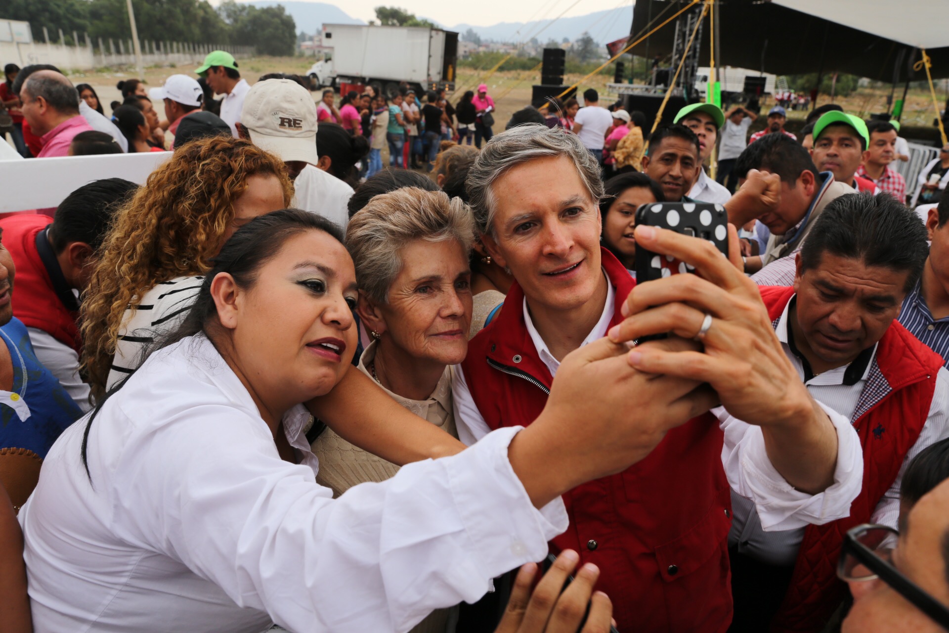 Visita Alfredo Del Mazo Toluca y Tenancingo PRIEDOMEX